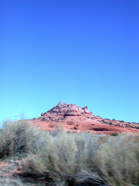Rock Formation at 75 MPH